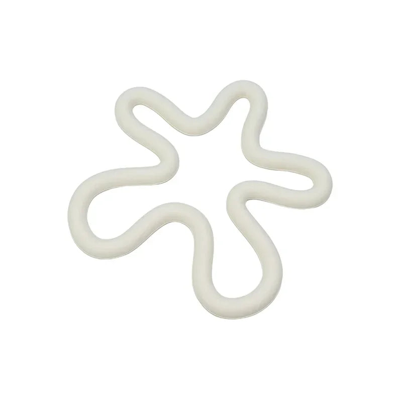 Heat-Resistant Silicone Geometric Coasters & Pot Holders - Non-Slip Drink Mats for Kitchen & Table Accessories π‘π₯