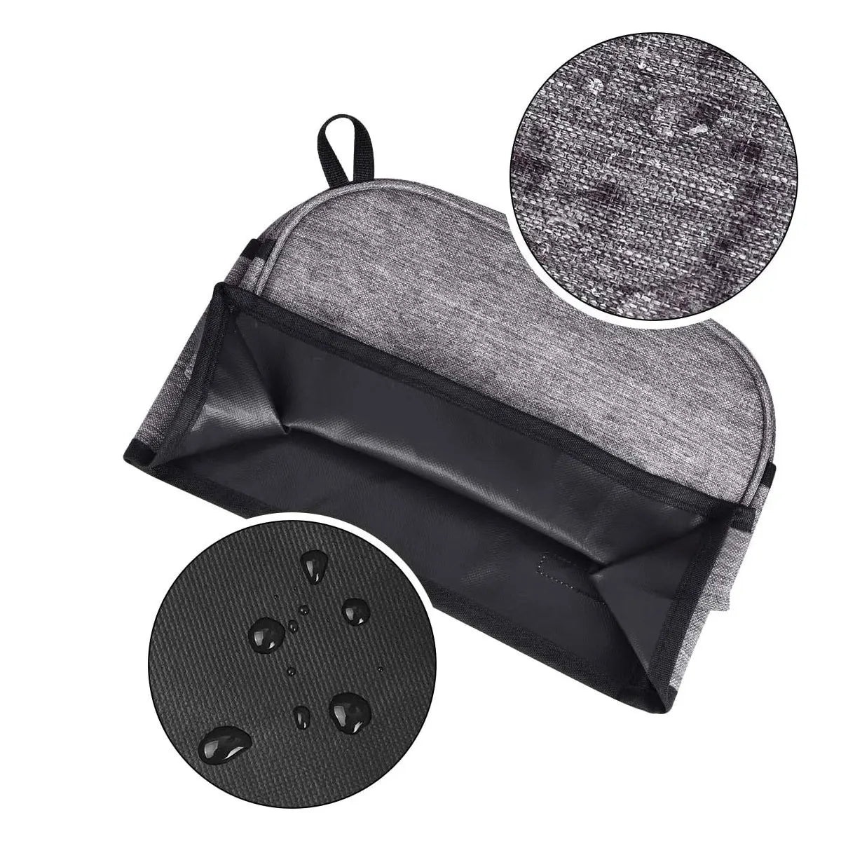 2 Slice Toaster Cover with Pockets β Dust & Fingerprint Protection, Jam Spreader Holder, & Toaster Tongs Organizer, Water-Resistant Polyester