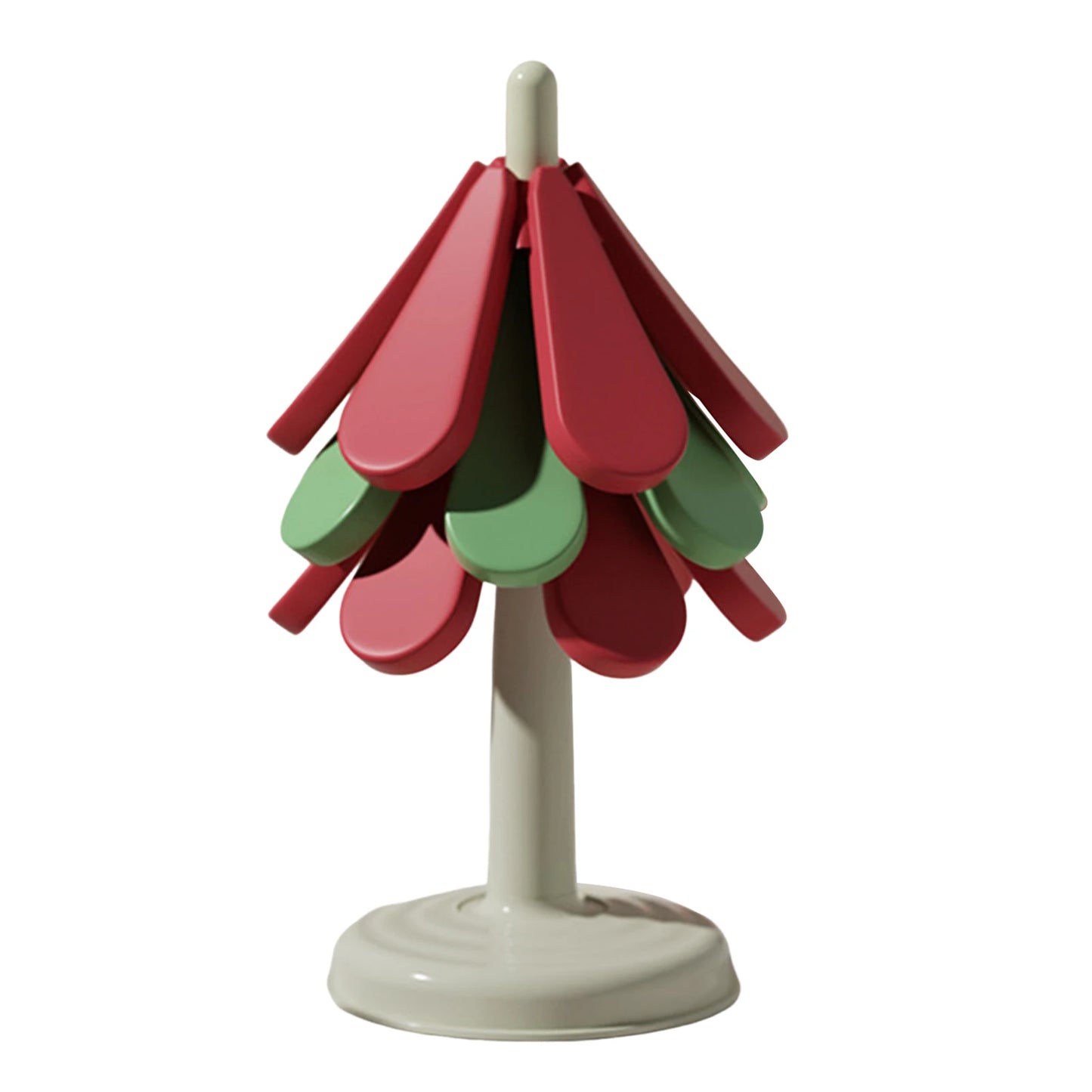 Silicone Tree-Shaped Heat-Resistant Mat - Collapsible Anti-Scalding Pads, Hot Dish Coasters & Washable Placemats for Dining Table πΏπ₯