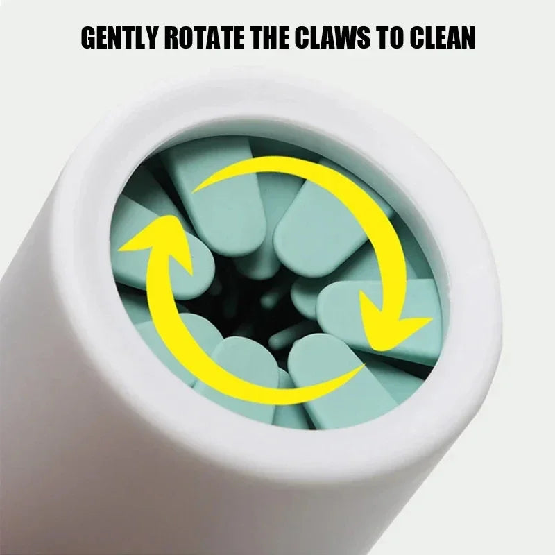 Portable Pet Paw Cleaner with Soft Silicone Bristles β Easy Foot Wash Cup for Cats & Dogs, Perfect for Muddy Paws πΎπ