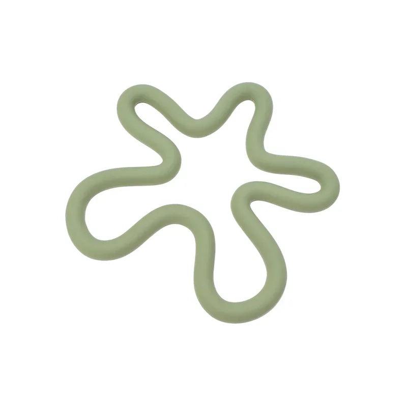 Heat-Resistant Silicone Geometric Coasters & Pot Holders - Non-Slip Drink Mats for Kitchen & Table Accessories π‘π₯