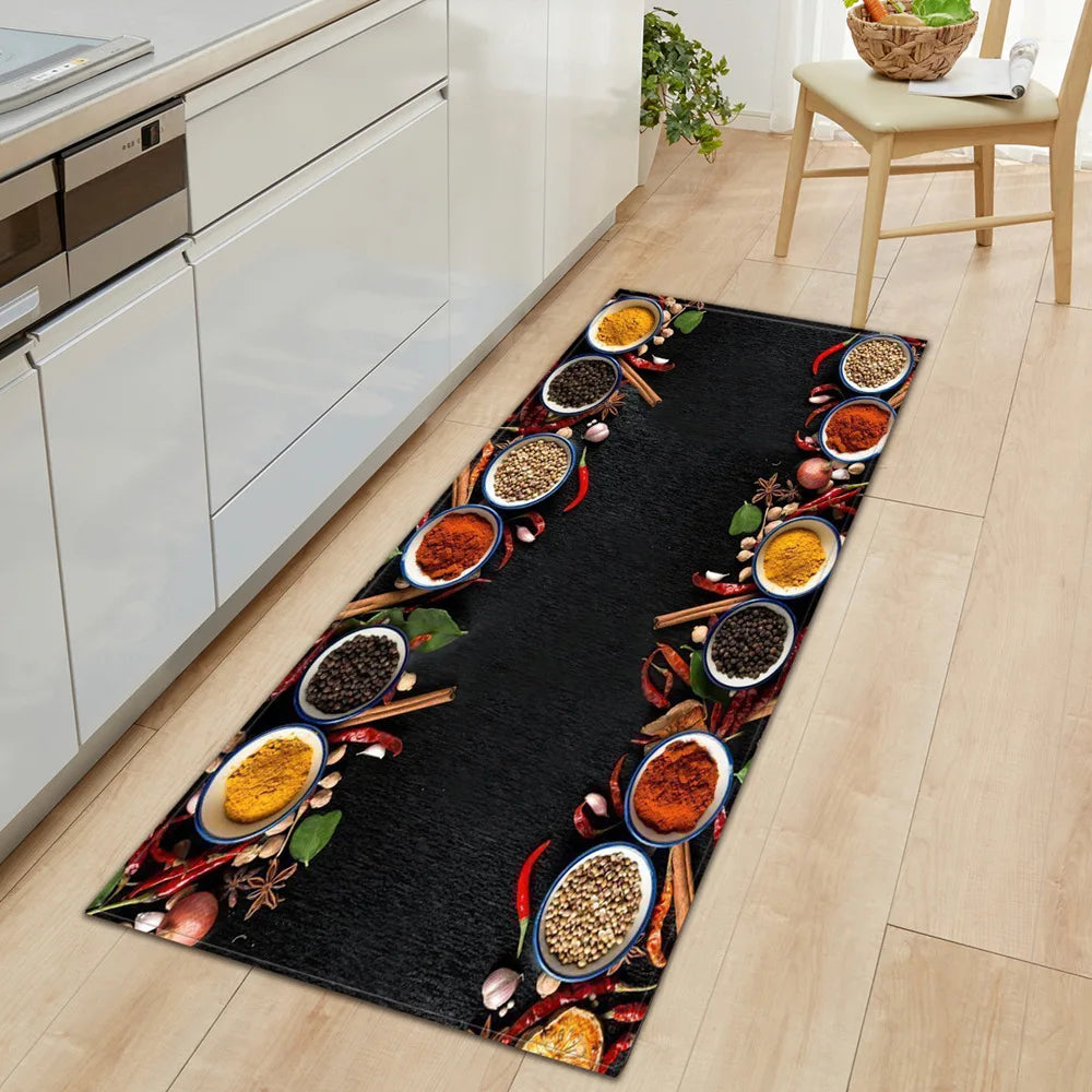 Modern Anti-Slip Kitchen Mat & Home Doormat - Waterproof, Stylish Long Rug for Living Room, Bathroom, Hallway, Bedroom & Balcony Decor