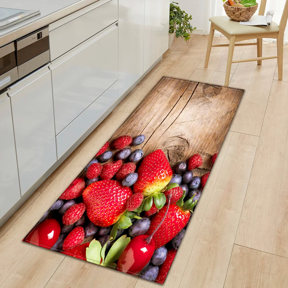 Modern Anti-Slip Kitchen Mat & Home Doormat - Waterproof, Stylish Long Rug for Living Room, Bathroom, Hallway, Bedroom & Balcony Decor