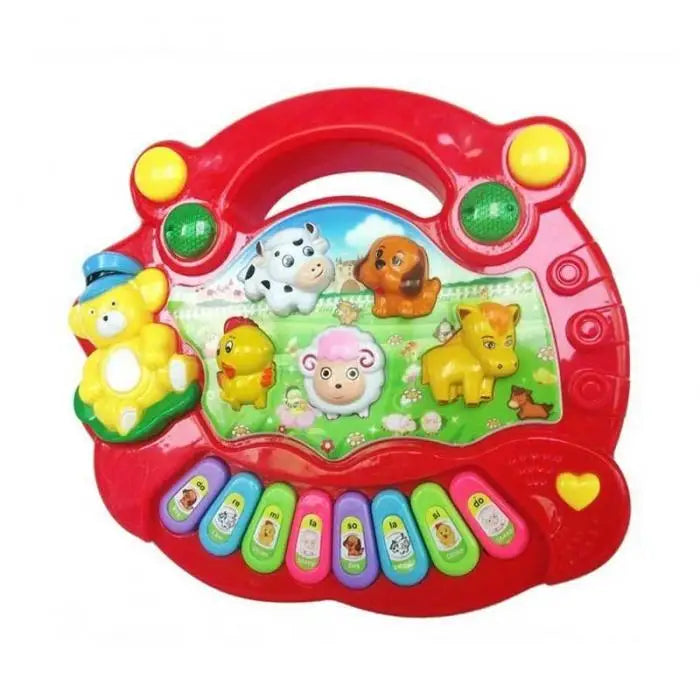 Baby Educational Piano Toy – Musical Animal Farm Learning Keyboard for Kids, Developmental Sound Toy for Children, Gift for Infants & Toddlers 🎶🐷