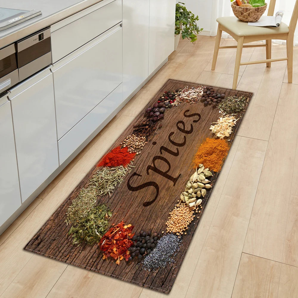 Modern Anti-Slip Kitchen Mat & Home Doormat - Waterproof, Stylish Long Rug for Living Room, Bathroom, Hallway, Bedroom & Balcony Decor