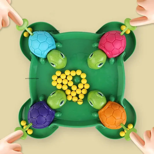 Hungry Turtle Board Game – Fun Table Game for Kids & Family 🎲 | Snatching Bean Balls Educational Toy for Parties & Birthdays 🐢🎉