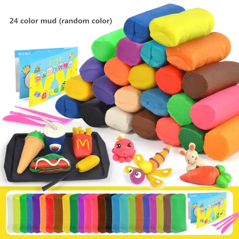 Colorful Plasticine Making Toys – DIY Ice Cream & Noodles Machine for Kids, Creative Handmade Mold Tool & Colored Clay Gift 🎨🍦🍝