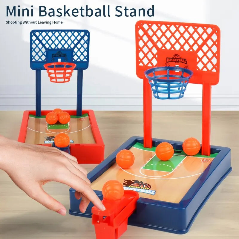 Mini Basketball Game Set – Desktop Tabletop Portable Sports Toy for Travel & Office Fun – Ideal Gift for Kids & Adults 🎯🏀