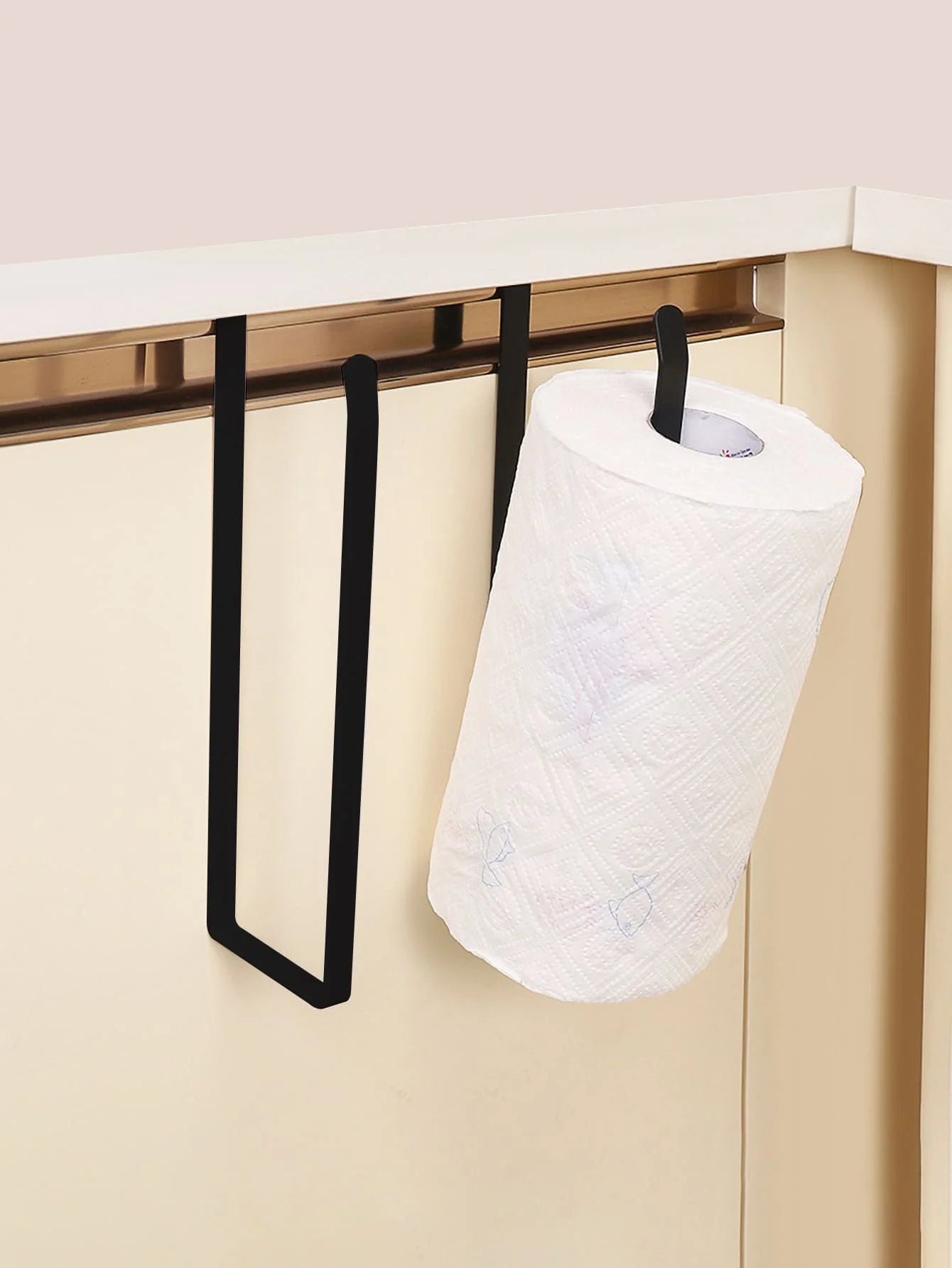 Paper Roll Holder Towel Rack - Wall Hanging Shelf for Bathroom & Kitchen Storage, Tissue Accessory Stand Hanger, Iron Wall Rack Organizer 🧻🚿