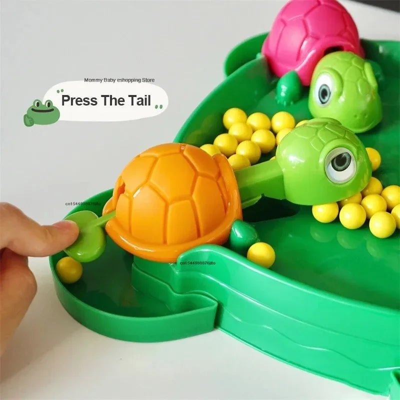 Hungry Turtle Board Game – Fun Table Game for Kids & Family 🎲 | Snatching Bean Balls Educational Toy for Parties & Birthdays 🐢🎉