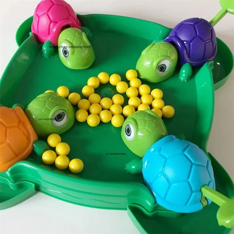 Hungry Turtle Board Game – Fun Table Game for Kids & Family 🎲 | Snatching Bean Balls Educational Toy for Parties & Birthdays 🐢🎉