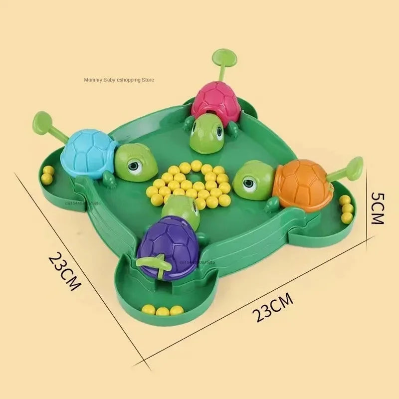 Hungry Turtle Board Game – Fun Table Game for Kids & Family 🎲 | Snatching Bean Balls Educational Toy for Parties & Birthdays 🐢🎉