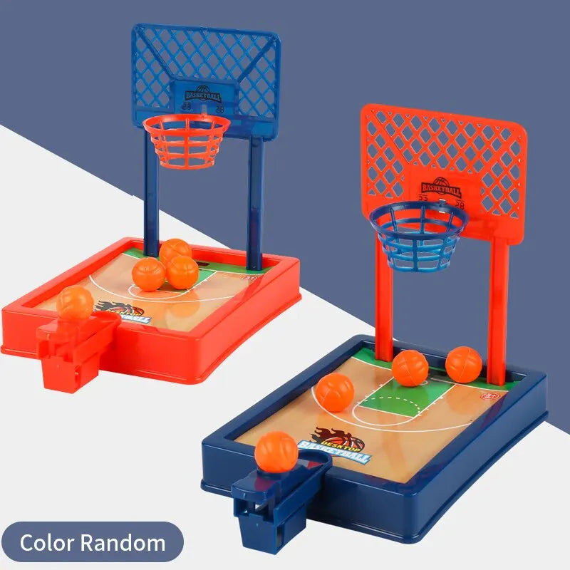 Mini Basketball Game Set – Desktop Tabletop Portable Sports Toy for Travel & Office Fun – Ideal Gift for Kids & Adults 🎯🏀