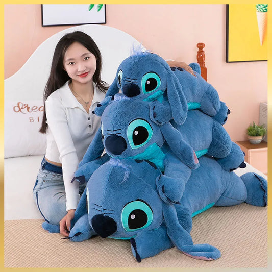 Disney Stitch Plush Toy - Kawaii Pillow & Doll 🎁 Perfect Christmas Gift for Kids & Creative Birthday Present (45cm/60cm)