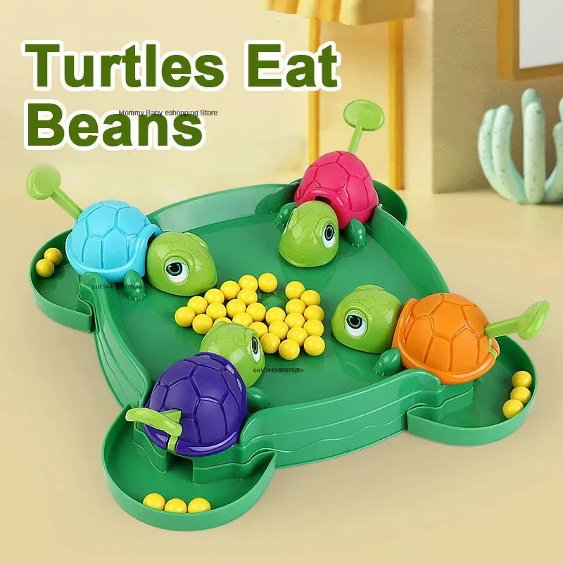 Hungry Turtle Board Game – Fun Table Game for Kids & Family 🎲 | Snatching Bean Balls Educational Toy for Parties & Birthdays 🐢🎉